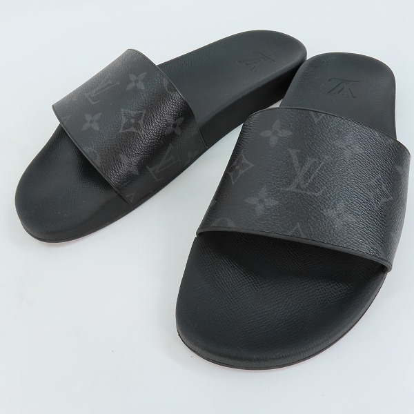 実際に弊社で買取させて頂いたLOUIS VUITTON/ルイヴィトン モノグラム エクリプス ウォーターフロントライン ミュール シャワーサンダル 8