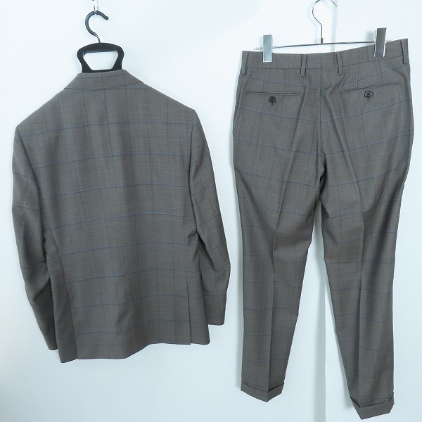 実際に弊社で買取させて頂いたPaul Smith/ポールスミス 裏地総柄 テーラードジャケット/パンツ/セットアップスーツ PL-MX-75466/Mの画像 1枚目