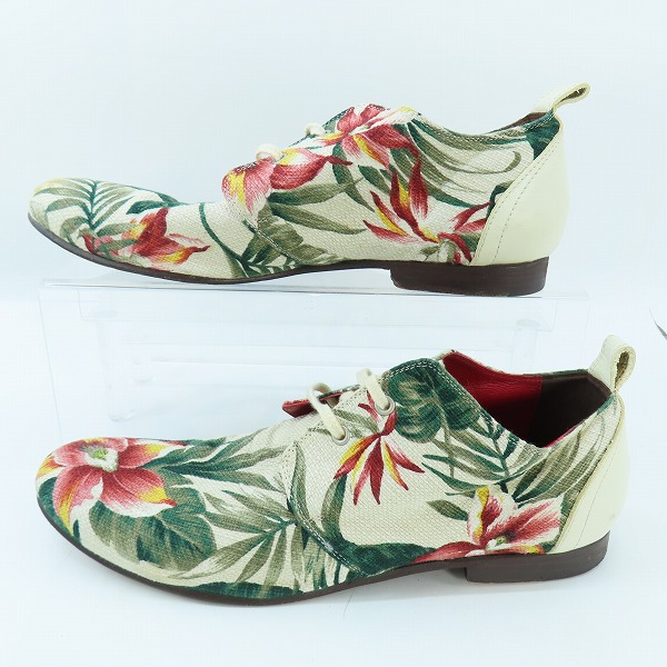 実際に弊社で買取させて頂いたNO ID./ノーアイディー 花柄フラワーシューズ/42の画像 3枚目