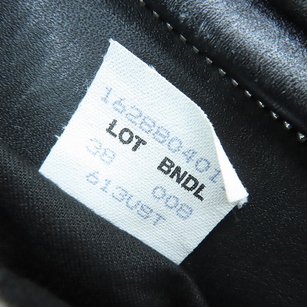 実際に弊社で買取させて頂いたSchott/ショット 牛革 ONESTAR/ワンスター ダブルライダース 7164 613UST/38の画像 3枚目