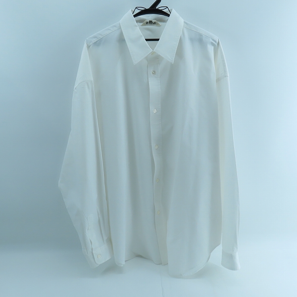 実際に弊社で買取させて頂いたCOOTIE PRODUCTIONS/クーティー ロング丈 長袖シャツ ホワイト/L
