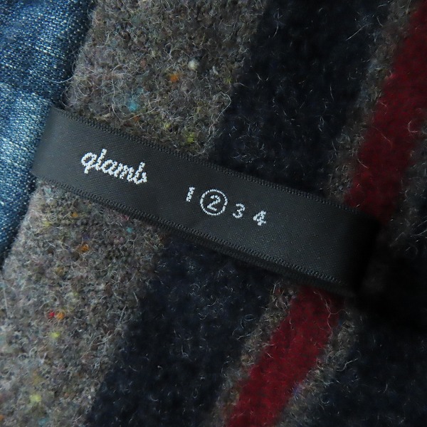 実際に弊社で買取させて頂いたglamb/グラム デニムジャケット/裏地ブランケット/2の画像 2枚目