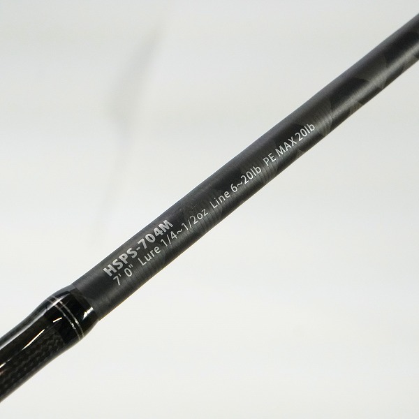 実際に弊社で買取させて頂いた【未使用】AbuGarcia/アブガルシア HSPS-704M Hornet Stinger PLUS 4ピース スピニングロッド バスロッド ケース付きの画像 5枚目