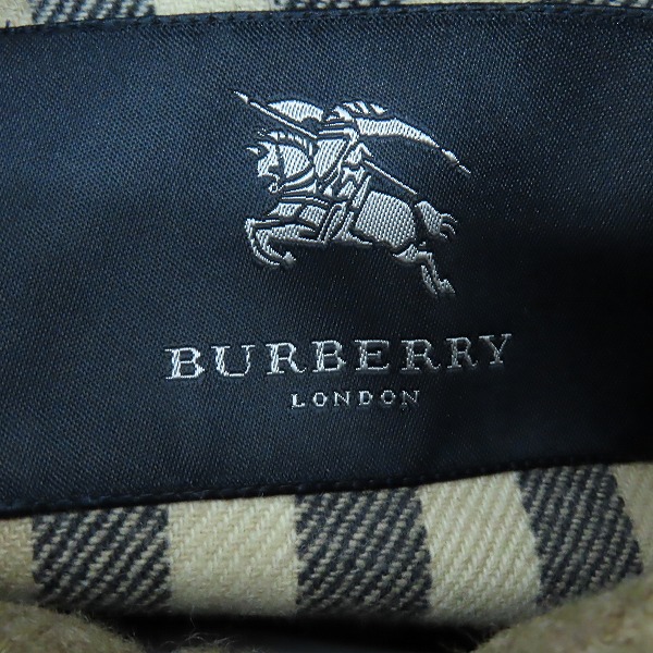 実際に弊社で買取させて頂いたBURBERRY LONDON/バーバリーロンドン ダッフルコート BBC35-705-45/Lの画像 2枚目