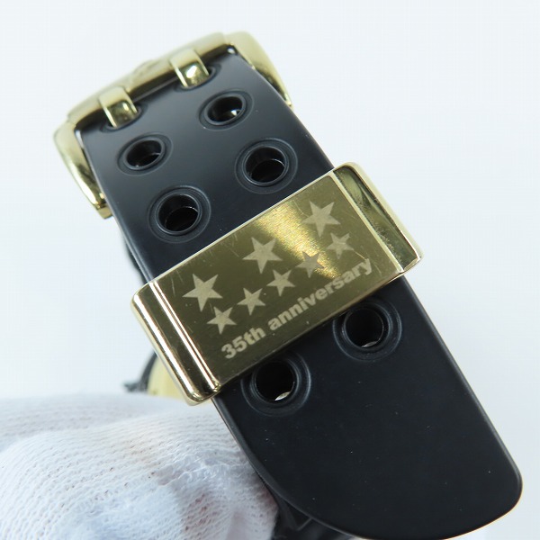 実際に弊社で買取させて頂いたG-SHOCK/Gショック 35周年 FROGMAN/フロッグマン タフソーラー GF-8235D-1BJRの画像 6枚目