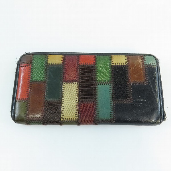 実際に弊社で買取させて頂いたglamb×JAM HOME MADE/グラム×ジャムホームメイド GAUDY ラウンドジップウォオレット/長財布