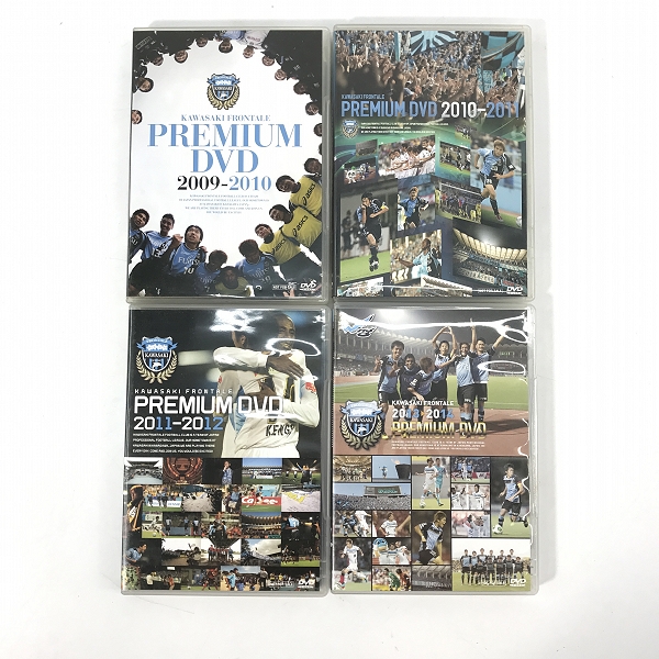 実際に弊社で買取させて頂いた【おまとめ】DVD/ブルーレイ 川崎フロンターレ PREMIUM DVD 2016-2017/2021 SEASON REVIEW 等 サッカーの画像 2枚目