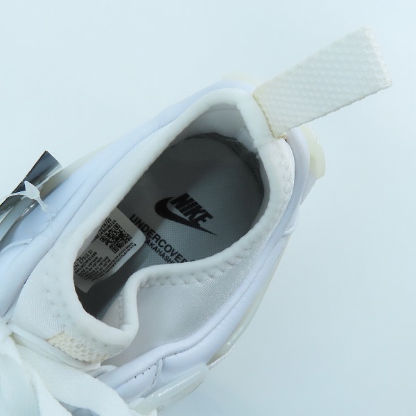 実際に弊社で買取させて頂いた【未使用】NIKE×UNDERCOVER/ナイキ×アンダーカバー AIR FORCE 1 LOW/エアフォース１ ロー ホワイト DQ7558-101/27.5の画像 4枚目
