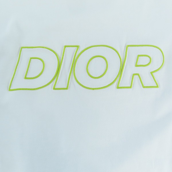 実際に弊社で買取させて頂いたChristian Dior/クリスチャンディオール ロゴ刺繍 Tシャツ 393J696E0847/Lの画像 5枚目