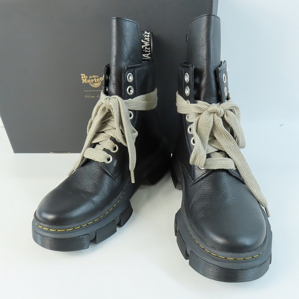 実際に弊社で買取させて頂いたDR.MARTENS x RICK OWENS/ドクターマーチン×リックオウエンス 1460 JMB Lace RO DMXL 31755001/UK11