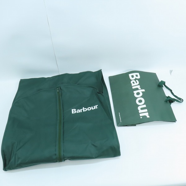 実際に弊社で買取させて頂いたBarbour/バブアー BORDER/ボーダー SL ワックスジャケット/コート 222MWX0534/36の画像 8枚目