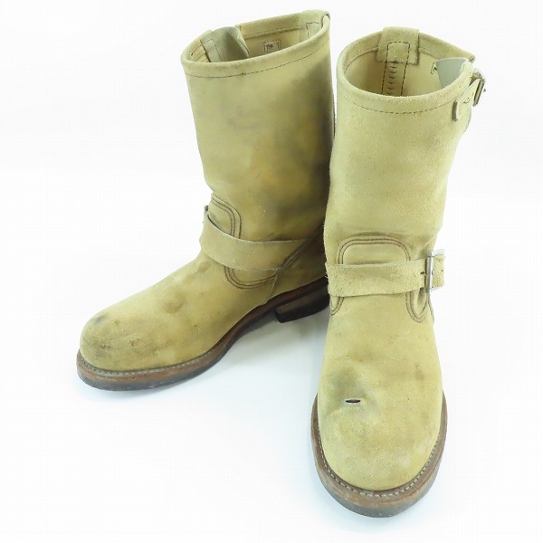 実際に弊社で買取させて頂いたRED WING/レッドウィング ENGINEER BOOTS/エンジニアブーツ スエード 8268 8D