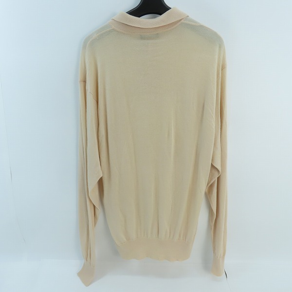 実際に弊社で買取させて頂いたGIANNI VERSACE/ジャンニヴェルサーチ ニット ポロシャツ/48の画像 1枚目