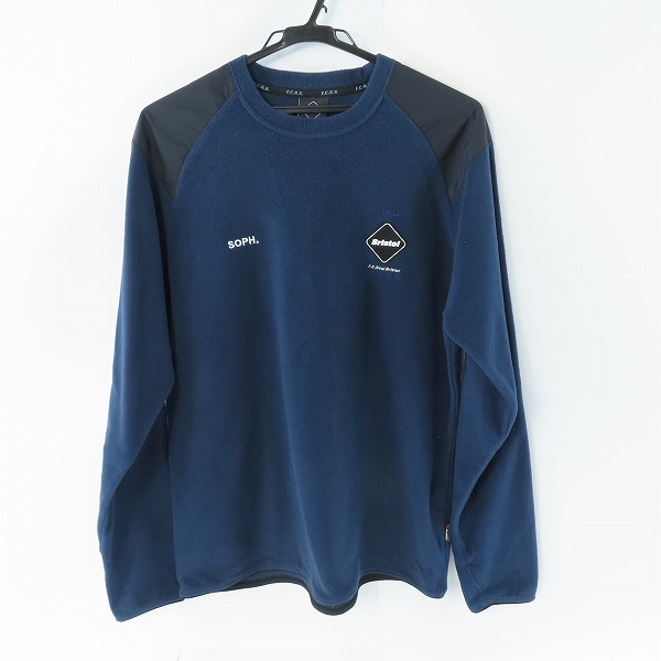 実際に弊社で買取させて頂いたF.C.RealBristol/エフシーレアルブリストル POLARTEC MICRO FLEECE L/S TOP フリース FCRB-192043 L