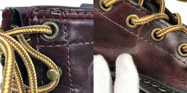 実際に弊社で買取させて頂いたWESCO/ウエスコ Custom Jobmaster/カスタムジョブマスター レースアップブーツ 6Eの画像 6枚目