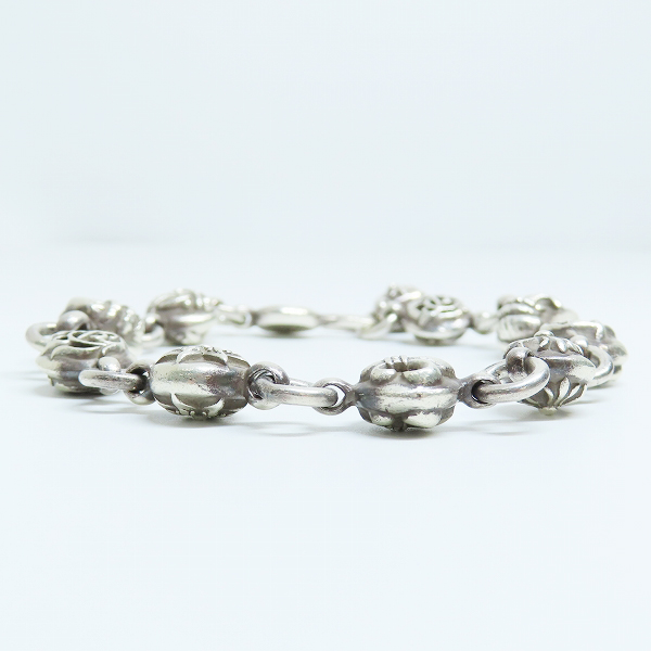 実際に弊社で買取させて頂いたCHROME HEARTS/クロムハーツ ＃2 マルチボール ブレスレットの画像 1枚目