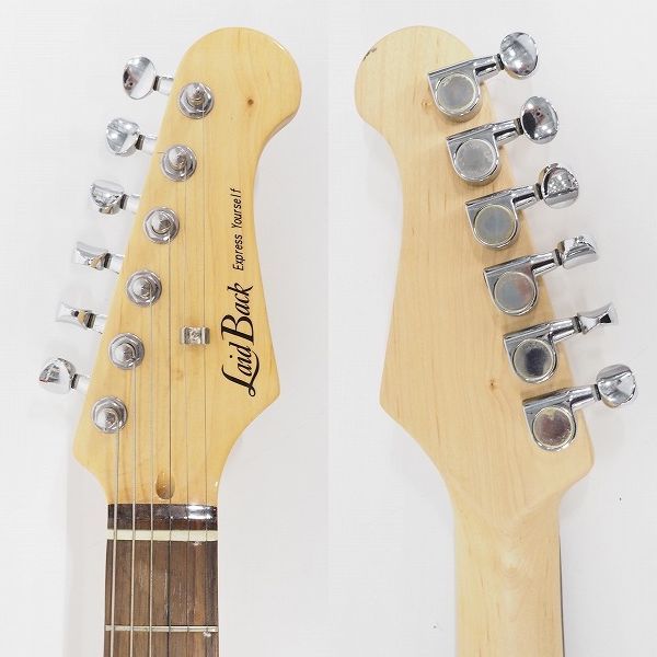 実際に弊社で買取させて頂いた★Laid Back/レイドバック PMK2 ミニエレキギター ストラトキャスターType ギグケース付の画像 2枚目