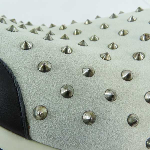 実際に弊社で買取させて頂いたHydrogen/ハイドロゲン スタッズ スリッポン/43の画像 6枚目