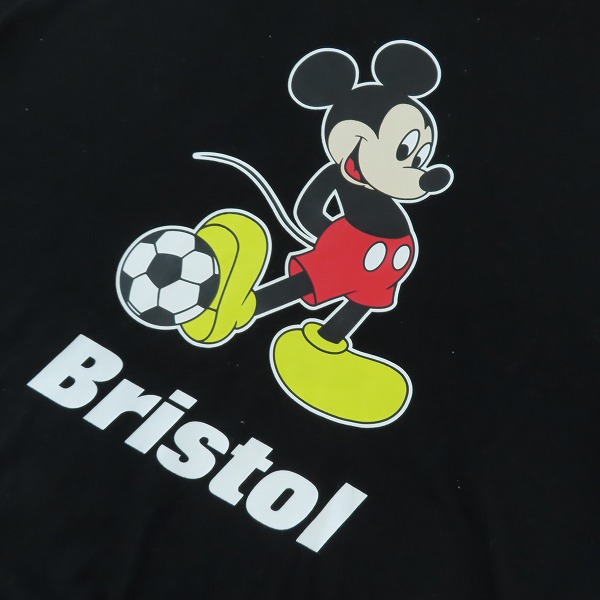 実際に弊社で買取させて頂いたF.C.R.B./F.C.Real Bristol/エフシーレアルブリストル Disney/ディズニー ミッキー Tシャツ/カットソー FCRB-220140/Lの画像 2枚目