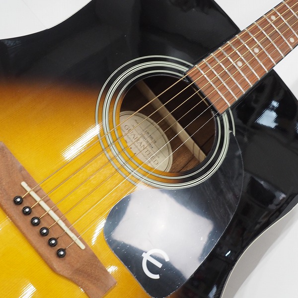 実際に弊社で買取させて頂いた★Epiphone/エピフォン DR-100VS アコースティックギター/アコギ ソフトケース付の画像 5枚目