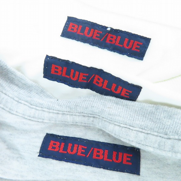 実際に弊社で買取させて頂いたBLUE BLUE/ブルーブルー 半袖Tシャツ 3点セットの画像 2枚目