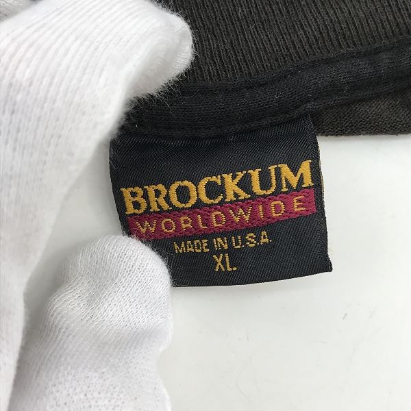実際に弊社で買取させて頂いたBROCKUM/ブロックム社 90s USA製 METALLICA/メタリカ バンド ビンテージ プリント 半袖Tシャツ/XLの画像 2枚目