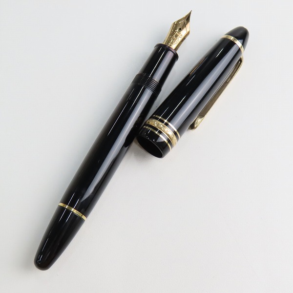 実際に弊社で買取させて頂いたMONTBLANC/モンブラン MEISTERSTUCK/マイスターシュテュック 万年筆 14C-585の画像 8枚目