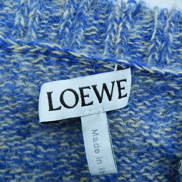 実際に弊社で買取させて頂いた【JPタグ付】LOEWE/ロエベ ウールセーター H526Y14KFP/Sの画像 2枚目