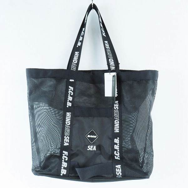 実際に弊社で買取させて頂いた【未使用】F.C.Real Bristol×WIND AND SEA/FCレアルブリストル×ウィンダンシー メッシュトートバッグ FCRB-230142