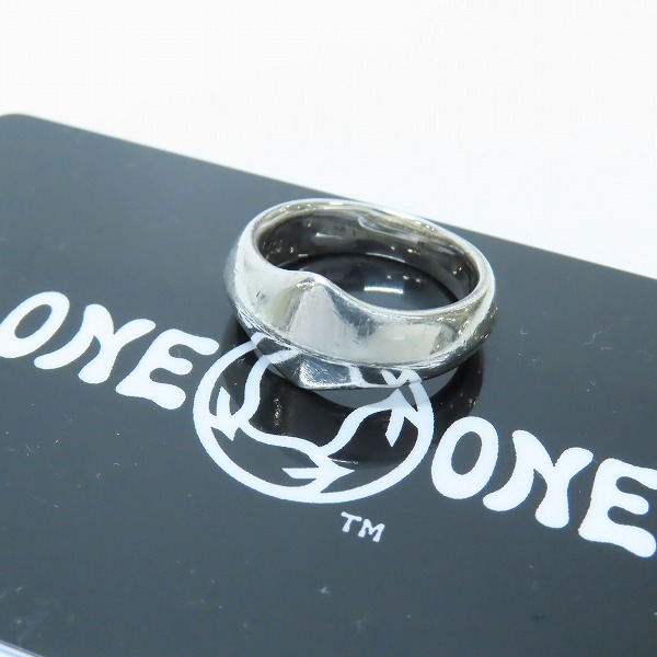 実際に弊社で買取させて頂いた【ギャラ付】LONE ONES/ロンワンズ SILK SMALL RING/シルク スモール リング シルバー 12.5号