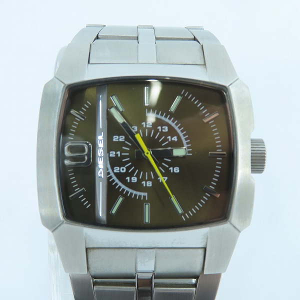 実際に弊社で買取させて頂いたDIESEL/ディーゼル クォーツ 腕時計 DZ-1155【動作未確認】
