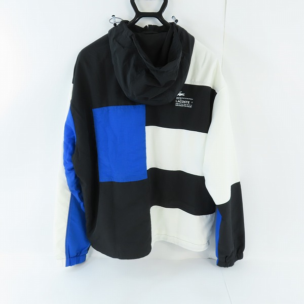 実際に弊社で買取させて頂いたLACOSTE/ラコステ アシンメトリーパッチワークトラックジャケット/BH0150/Mの画像 1枚目