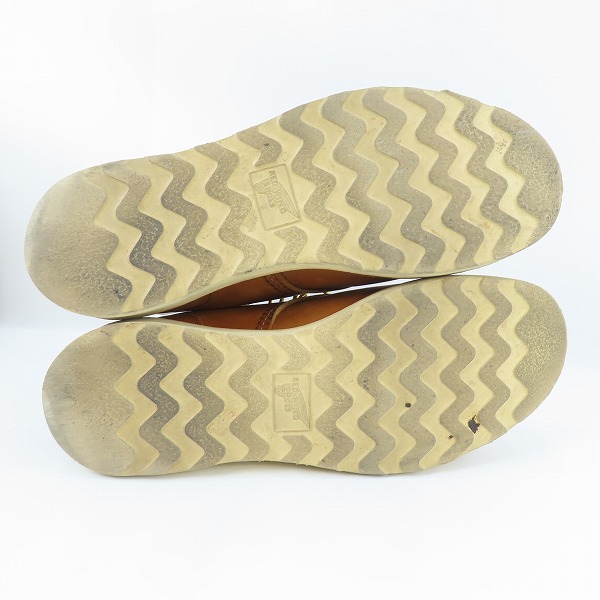 実際に弊社で買取させて頂いたRED WING/レッドウィング アイリッシュセッター プレーントゥ 9107 8.5Dの画像 2枚目