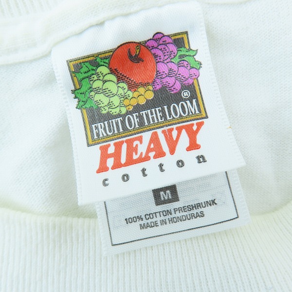 実際に弊社で買取させて頂いたFruit of the Loom社 95年 ヴィンテージ GREEN DAY Insomniac プリント Tシャツ Mの画像 2枚目