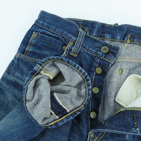 実際に弊社で買取させて頂いたEVISU/エヴィス スタイルクラフト デニムパンツ 2104/L35の画像 2枚目