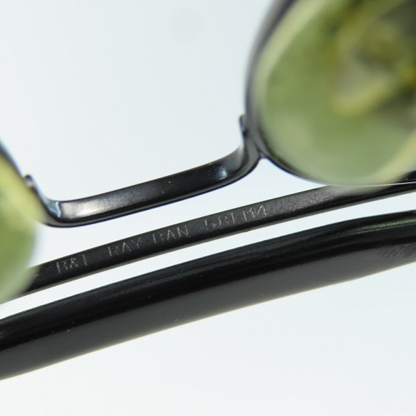 実際に弊社で買取させて頂いたRayBan/レイバン アウトドアーズマン サングラス/RB3030 L9500の画像 7枚目