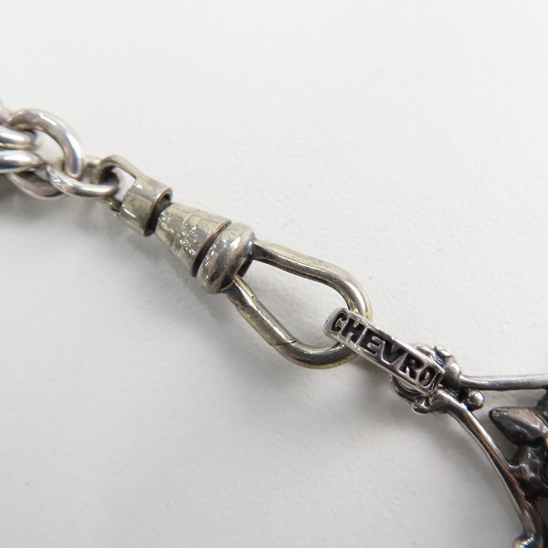 実際に弊社で買取させて頂いたROYAL ORDER/ロイヤルオーダー CHEVRON ROYALE/シェブロン ロイヤル ストーンモチーフ Tバー ネックレスの画像 7枚目