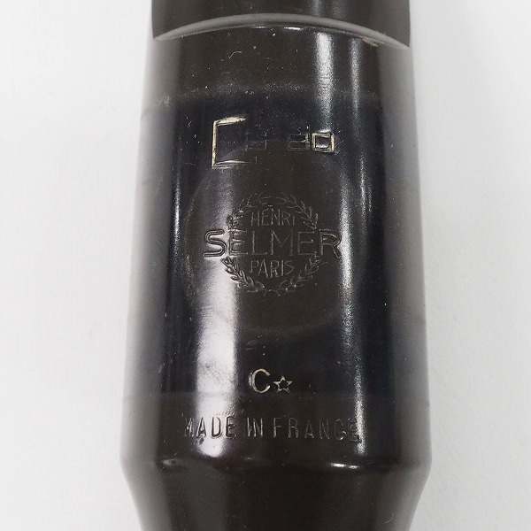 実際に弊社で買取させて頂いたSELMER/セルマー S80 C☆ バリトンサックス用 マウスピース リガチャー付きの画像 2枚目