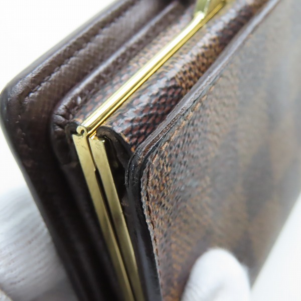 実際に弊社で買取させて頂いたLOUIS VUITTON/ルイ・ヴィトン ダミエ 二つ折り財布 N61674の画像 8枚目