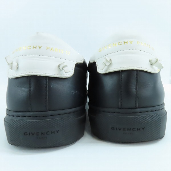 実際に弊社で買取させて頂いたGIVENCHY/ジバンシィ エラスティックストラップ レザースニーカー/41の画像 1枚目
