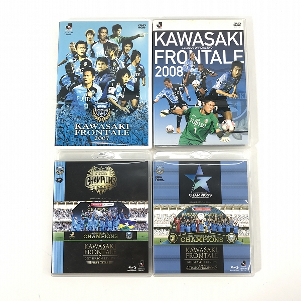 実際に弊社で買取させて頂いた【おまとめ】DVD/ブルーレイ 川崎フロンターレ PREMIUM DVD 2016-2017/2021 SEASON REVIEW 等 サッカーの画像 4枚目
