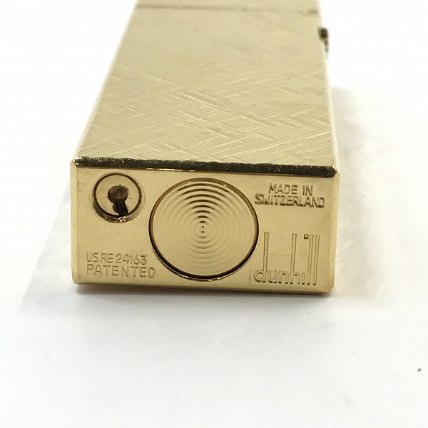 実際に弊社で買取させて頂いたdunhill/ダンヒル サイドローラー ライター ゴールドの画像 5枚目