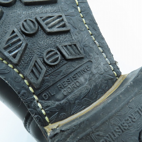実際に弊社で買取させて頂いたRED WING/レッドウィング 11" ENGINEER/11インチ レザーエンジニアブーツ 2268/9Dの画像 8枚目