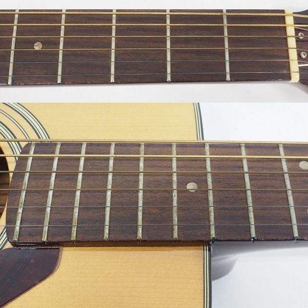 実際に弊社で買取させて頂いた★【難有り】YAMAHA/ヤマハ FG-130 アコースティックギター/アコギ ギグケース付の画像 3枚目