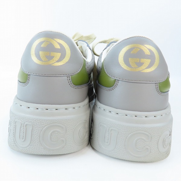 実際に弊社で買取させて頂いたGUCCI/グッチ GGスプリーム スニーカー 700641/8.5の画像 1枚目