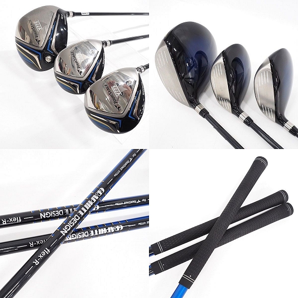 実際に弊社で買取させて頂いたBRIDGESTONE/ブリヂストン TOUR STAGE/ツアーステージ V773 メンズ ゴルフクラブ 13本セット FLEX:R キャディバッグ付の画像 1枚目