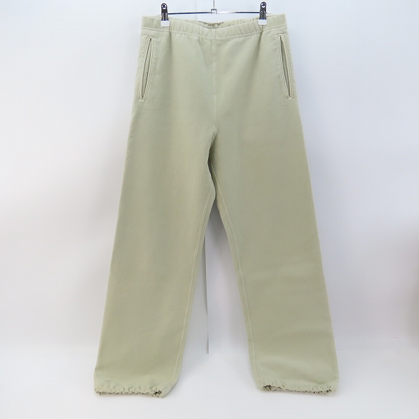 実際に弊社で買取させて頂いたAURALEE/オーラリー 19AW BAGGY SWEAT PANTS/バギースウェットパンツ A9AP03SM/4