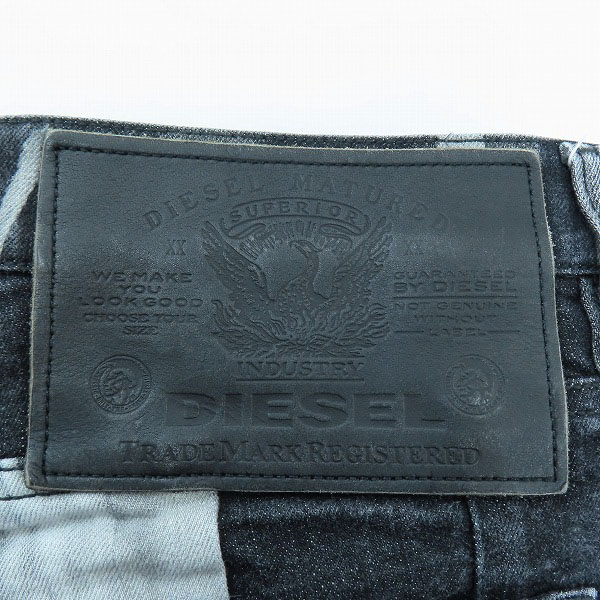 実際に弊社で買取させて頂いたDIESEL/ディーゼル D-KRAS デニムパンツ W32L30の画像 3枚目