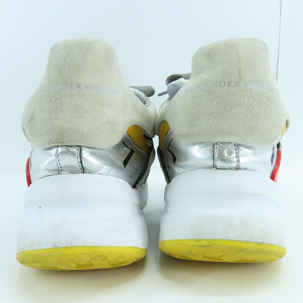 実際に弊社で買取させて頂いたAlexander McQueen/アレキサンダーマックイーン Patchwork Runner/パッチワークランナー 526201/40.5の画像 1枚目