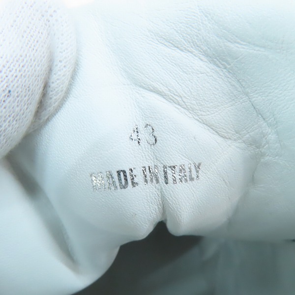 実際に弊社で買取させて頂いたVERSACE/ヴェルサーチ odissea/オデュッセイ メデューサ スニーカー/43の画像 5枚目